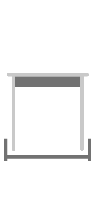 Largura da mesa